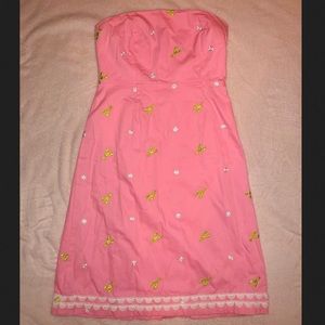 Lilly Pulitzer Embroidered and Lace Dress